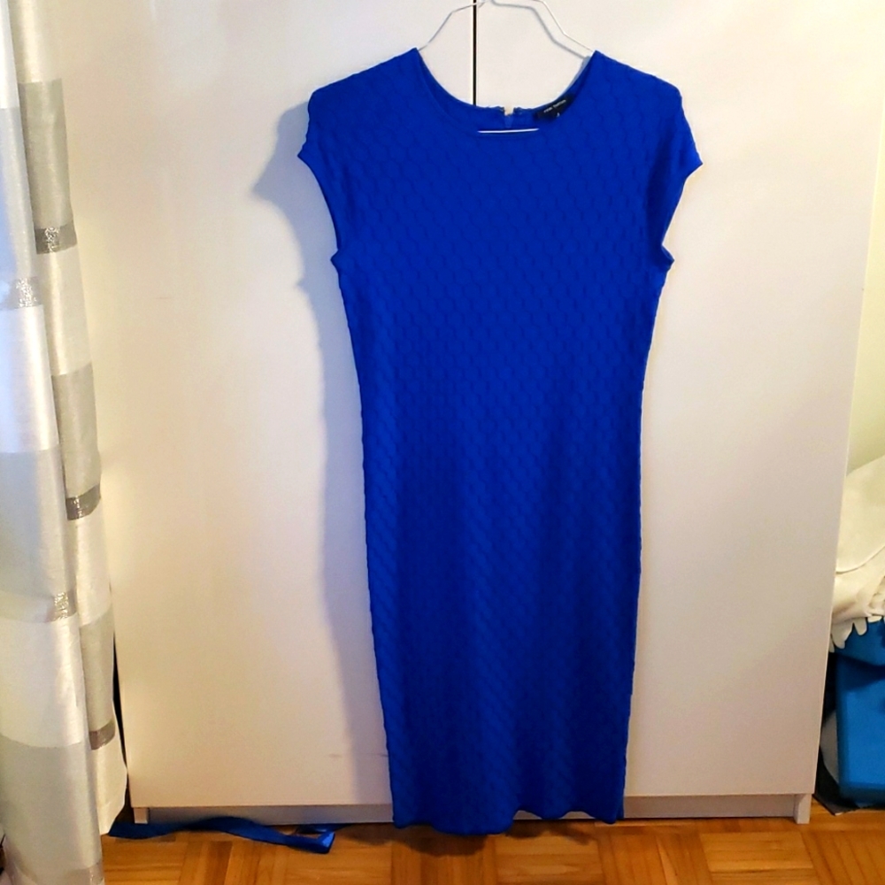 Pink Tartan Royal Blue dress size small